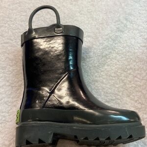 Western Chief Kids Rain Boot Classic Firechief Black/Charcoal
